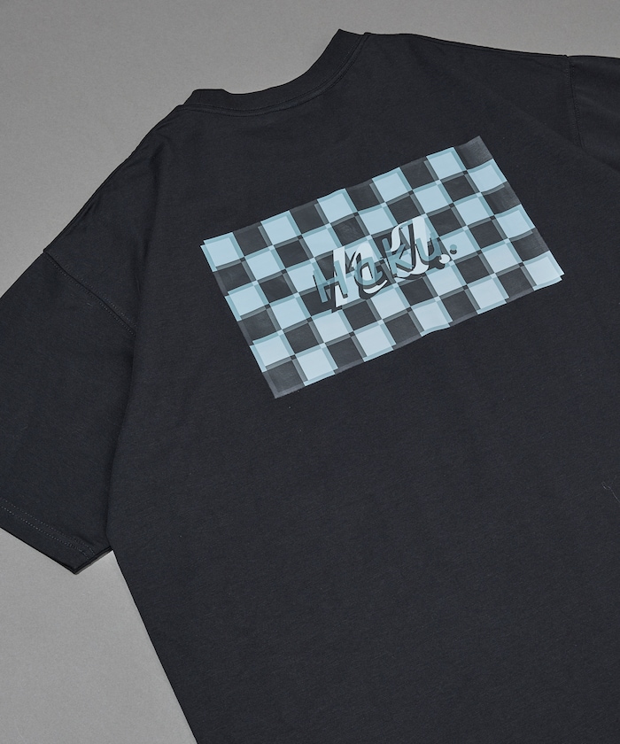【7月31日 12:00販売開始】ハク。 × FREAK'S STORE マルチファンクション バックプリント クルーネックTシャツ
