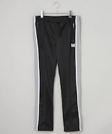 Needles/別注 Narrow TrackPant PolySmooth Black×White｜Daytona Park 