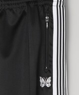 Needles/別注 Narrow TrackPant PolySmooth Black×White｜Daytona Park  