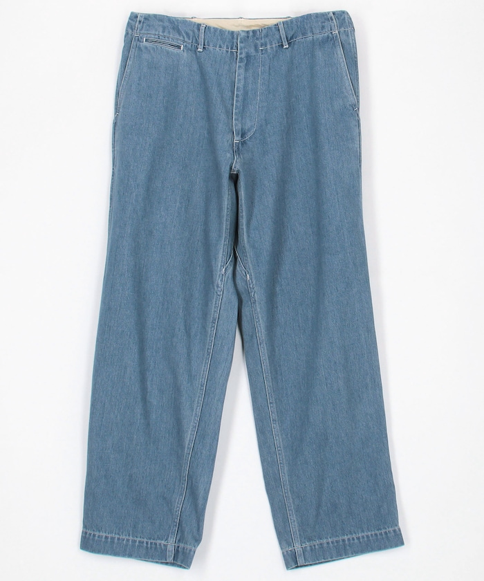 Wide Denim Pants