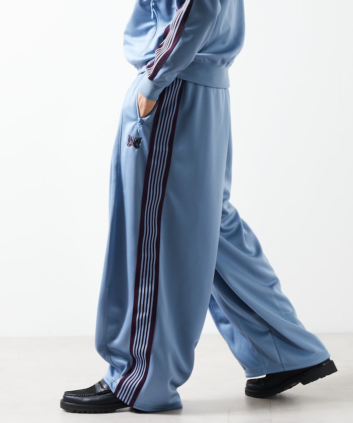 Needles/別注 H.D.TrackPant PolySmooth Sax｜Daytona Park