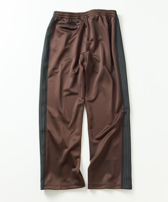 Needles/別注 Track Pant PolySmooth Brown×Charcoal｜Daytona Park