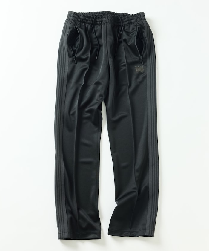 別注 Narrow Track Pant PolySmooth Black×Gray