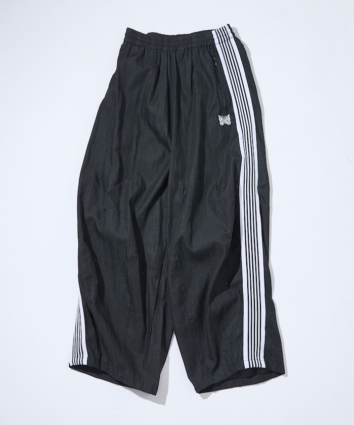【7月8日 12:00販売開始】別注 H.D.TrackPant - 6oz Denim (ブラックベース×ホワイト)