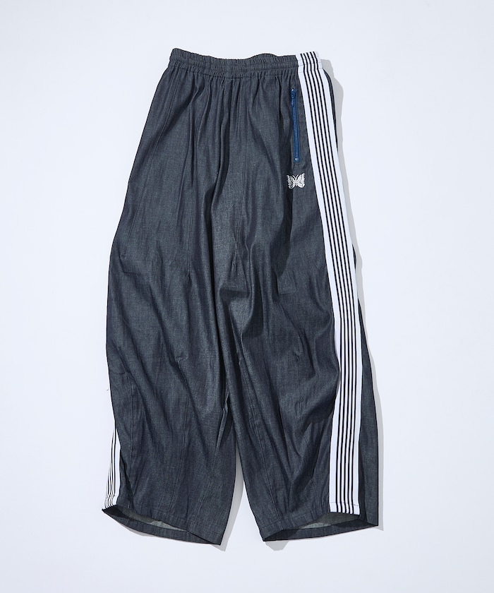 【7月8日 12:00販売開始】別注 H.D.TrackPant - 6oz Denim (インディゴベース×ホワイト)
