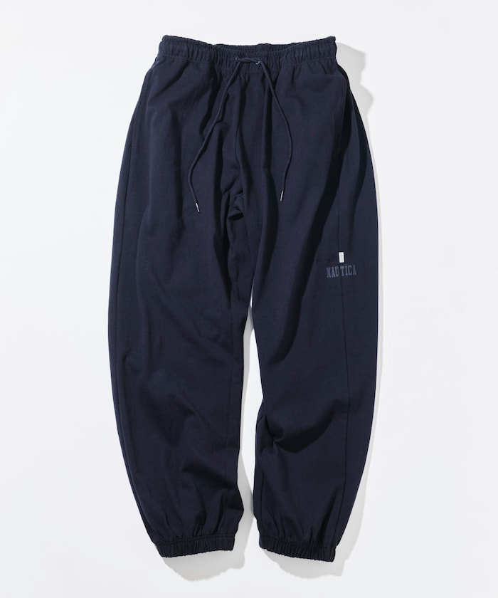 HIDDEN LOGO リラックスフィット イージーパンツ/生地染め