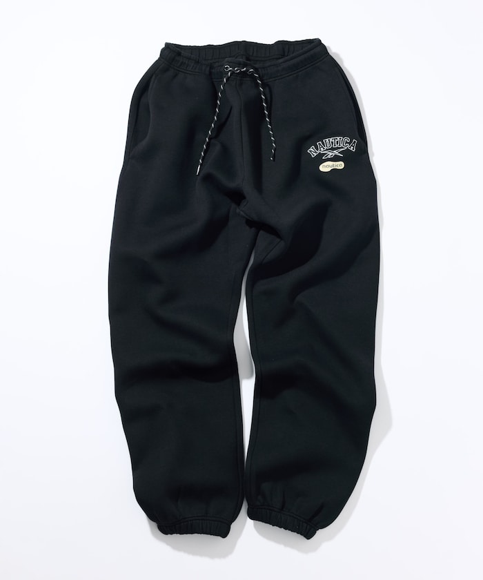【10月9日12:00販売開始】Reebok × NAUTICA ダブルネーム ダンボール スウェットパンツ