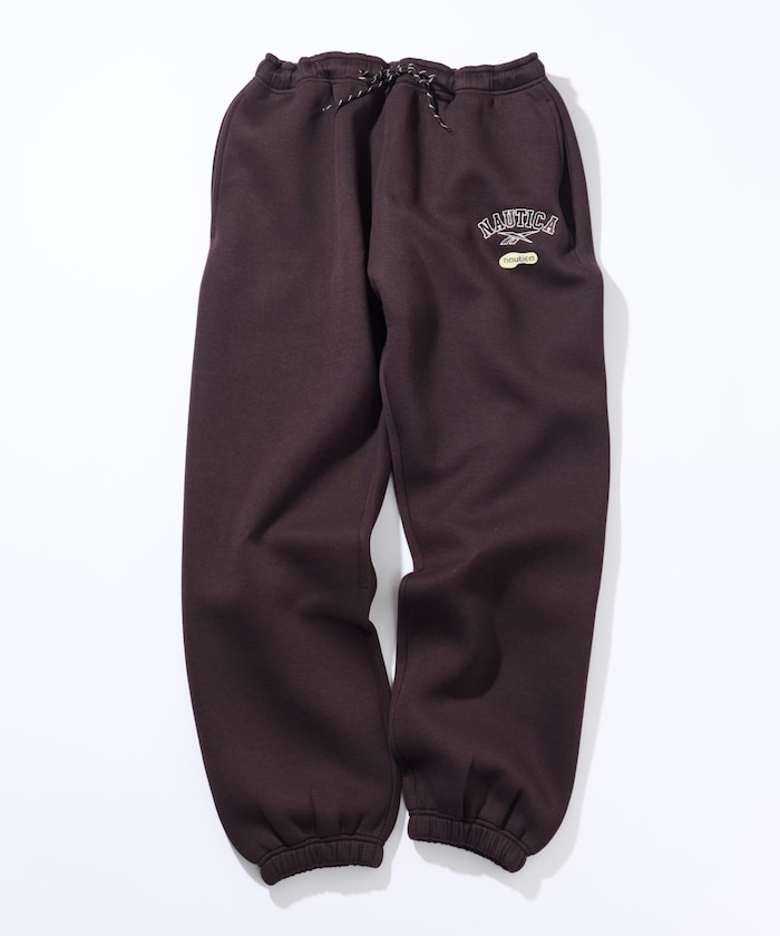 【10月9日12:00販売開始】Reebok × NAUTICA ダブルネーム ダンボール スウェットパンツ