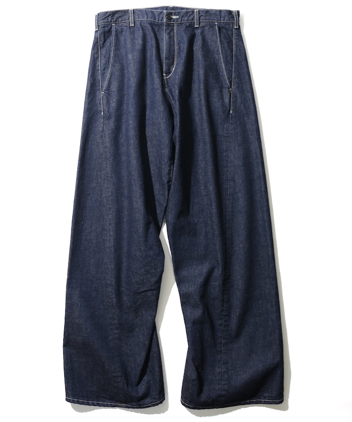 FREAK'S STOREのCHAMEN BY KAIHARA×FREAK'S STORE/貝原 3D STITCH DENIM PANTS/立体裁断 デニムパンツ