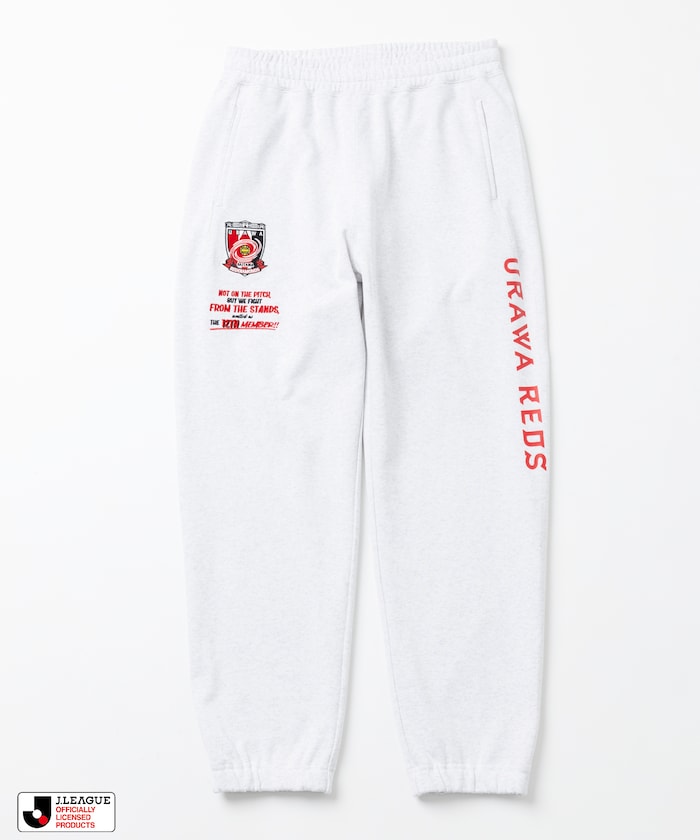 J.LEAGUE × FREAK’S STORE 別注SUPPORTERS SWEAT PANTS【浦和レッズ】