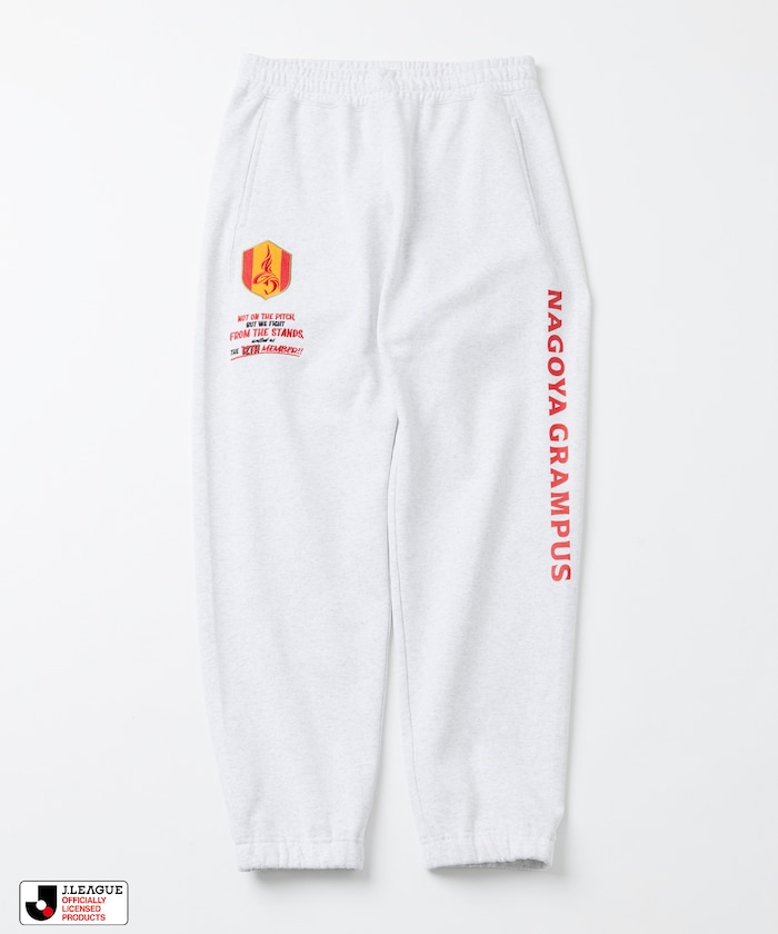 J.LEAGUE × FREAK’S STORE 別注SUPPORTERS SWEAT PANTS【名古屋グランパス】