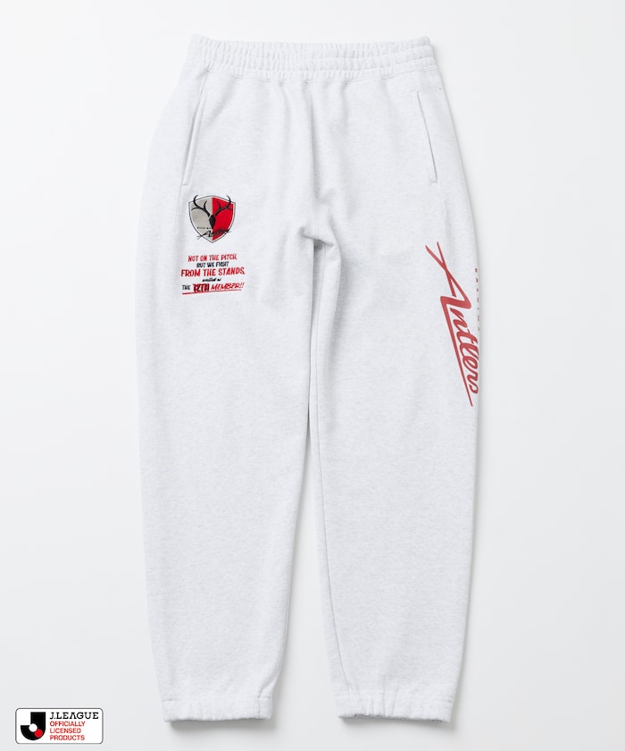 J.LEAGUE × FREAK’S STORE 別注SUPPORTERS SWEAT PANTS【鹿島アントラーズ】