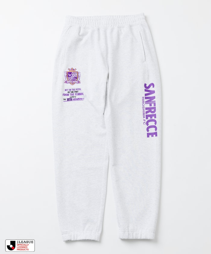 J.LEAGUE × FREAK’S STORE 別注SUPPORTERS SWEAT PANTS【サンフレッチェ広島】