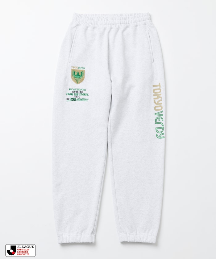 J.LEAGUE × FREAK’S STORE 別注SUPPORTERS SWEAT PANTS【東京ヴェルディ】
