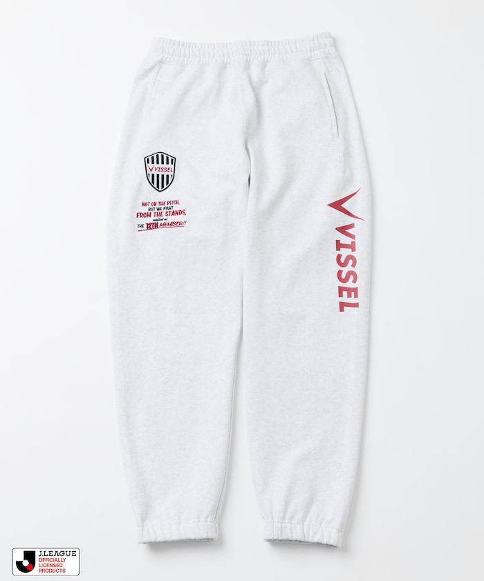 J.LEAGUE × FREAK’S STORE 別注SUPPORTERS SWEAT PANTS【ヴィッセル神戸】
