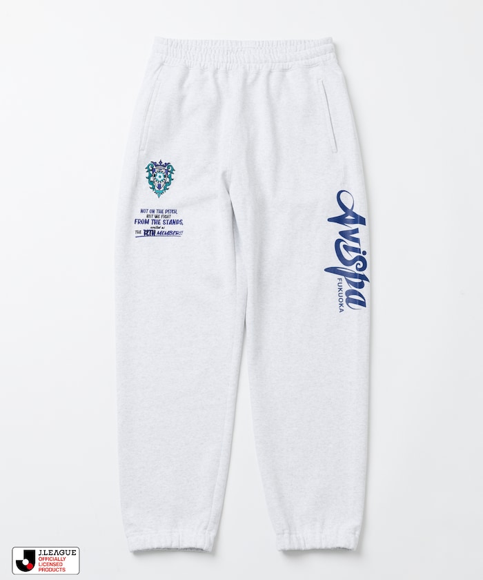 J.LEAGUE × FREAK’S STORE 別注SUPPORTERS SWEAT PANTS【アビスパ福岡】