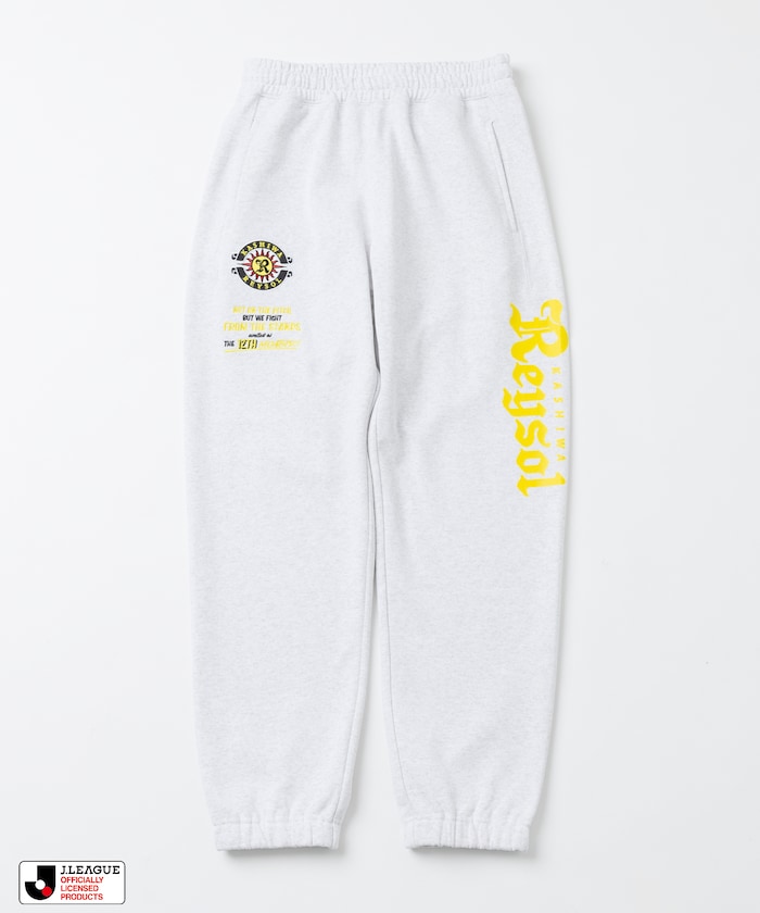 J.LEAGUE × FREAK’S STORE 別注SUPPORTERS SWEAT PANTS【柏レイソル】