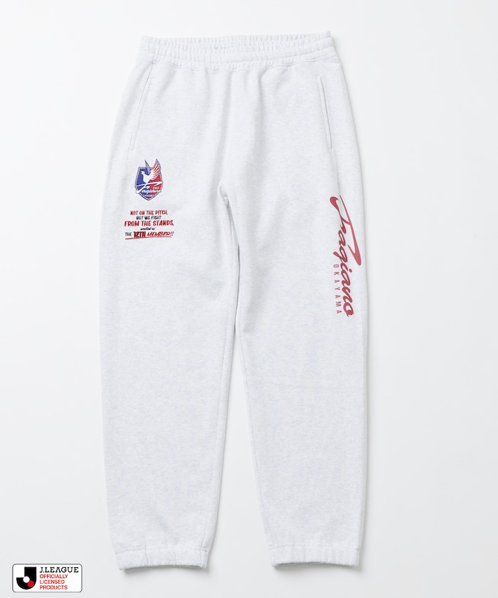 J.LEAGUE × FREAK’S STORE 別注SUPPORTERS SWEAT PANTS【ファジアーノ岡山】
