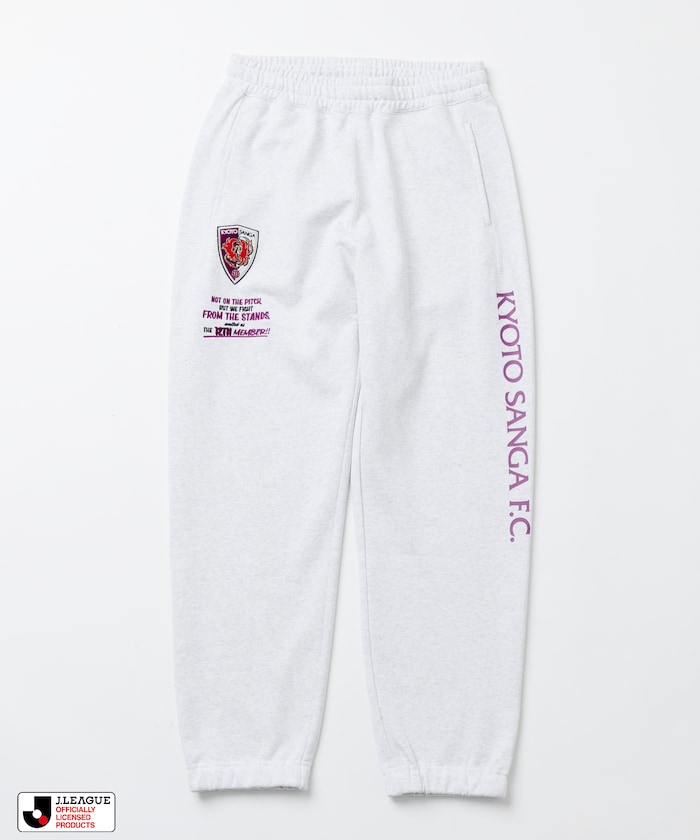 J.LEAGUE × FREAK’S STORE 別注SUPPORTERS SWEAT PANTS【京都サンガF.C.】