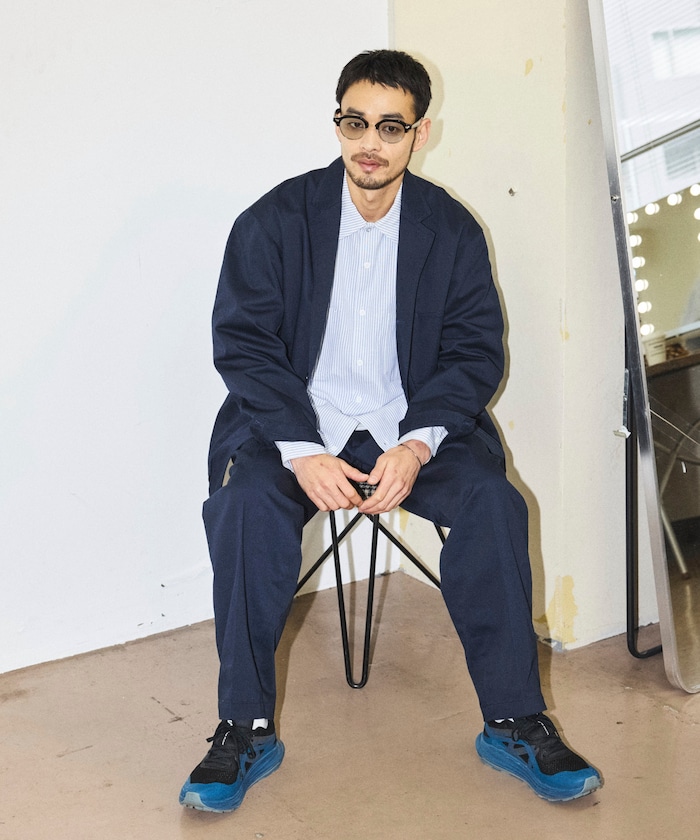 モデル：H180  着用サイズ：L