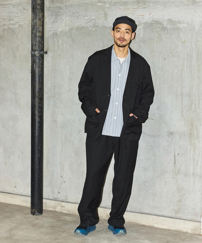 モデル：H180 着用サイズ：L