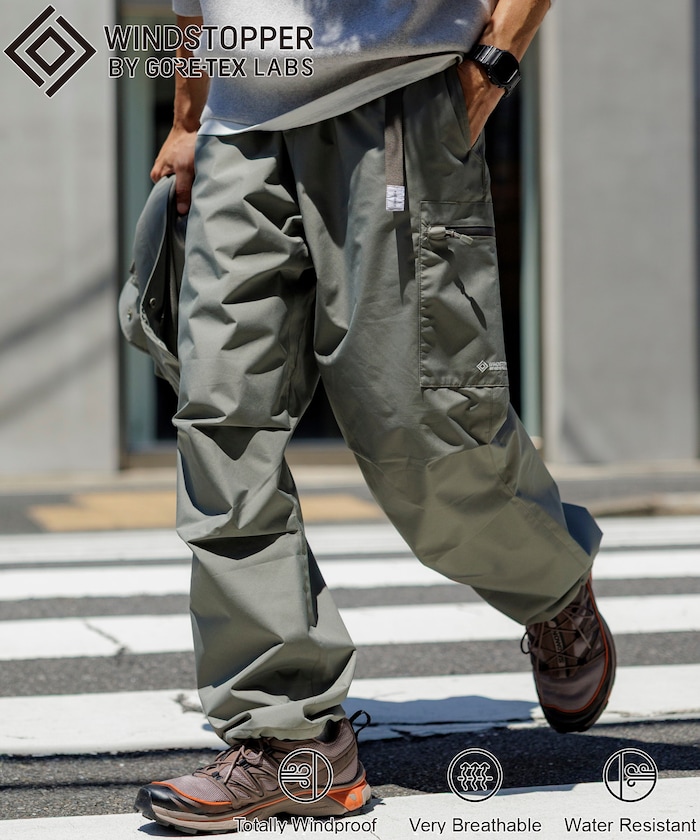 別注 GORE-TEX WINDSTOPPER BELTED PANTS