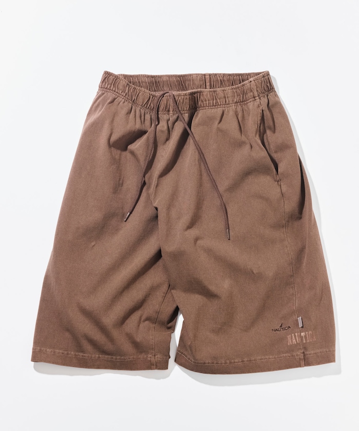 HIDDEN LOGO リラックスフィット ピグメント イージーショーツ