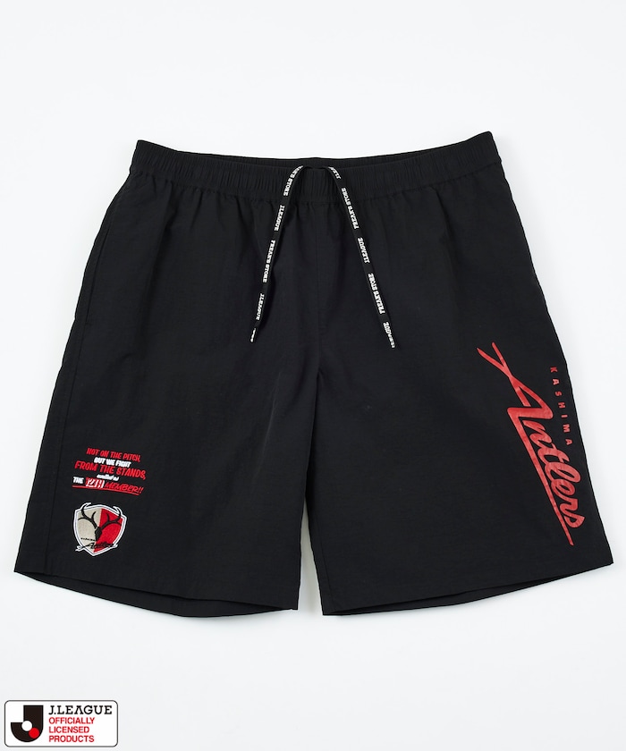 【5月15日 12:00販売開始】J.LEAGUE × FREAK'S STORE 別注 SUPPORTERS NYLON SHORTS【鹿島アントラーズ】