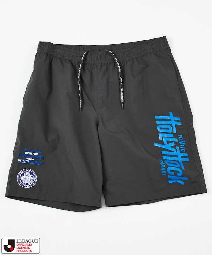 【5月15日 12:00販売開始】J.LEAGUE × FREAK'S STORE 別注 SUPPORTERS NYLON SHORTS 【水戸ホーリーホック】