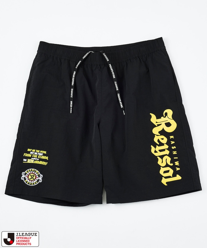 【5月15日 12:00販売開始】J.LEAGUE × FREAK'S STORE 別注 SUPPORTERS NYLON SHORTS 【柏レイソル】