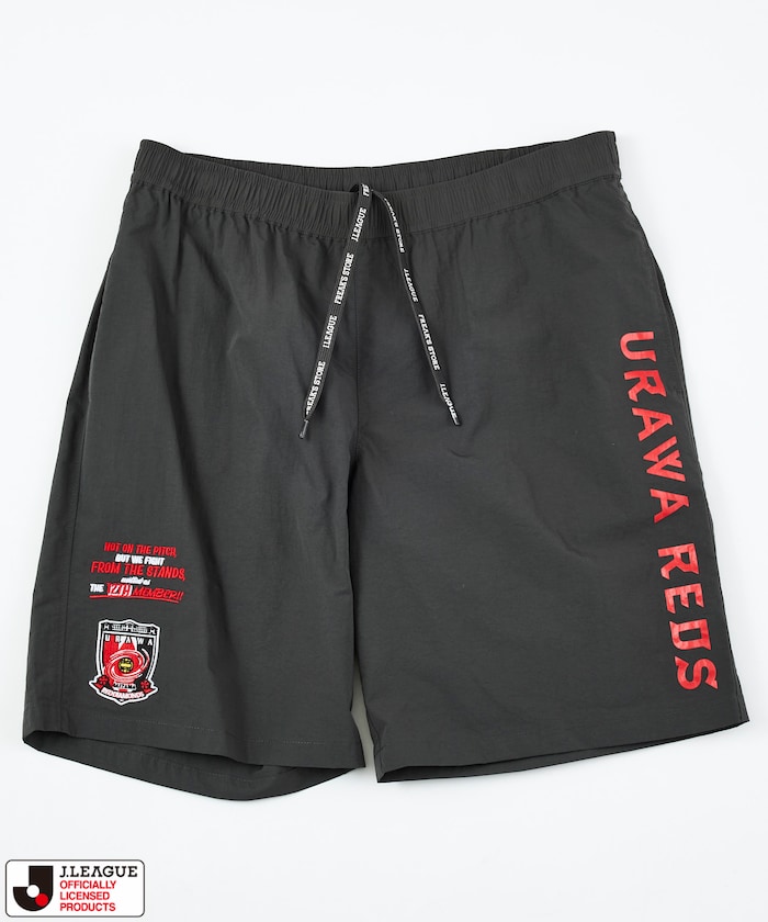 【5月15日 12:00販売開始】J.LEAGUE × FREAK'S STORE 別注 SUPPORTERS NYLON SHORTS 【浦和レッズ】