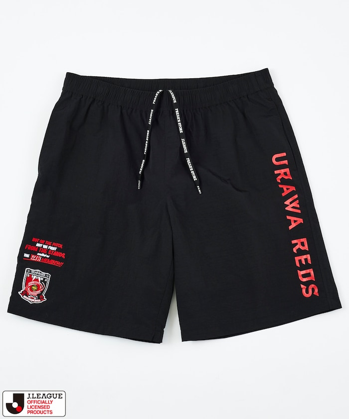 【5月15日 12:00販売開始】J.LEAGUE × FREAK'S STORE 別注 SUPPORTERS NYLON SHORTS 【浦和レッズ】