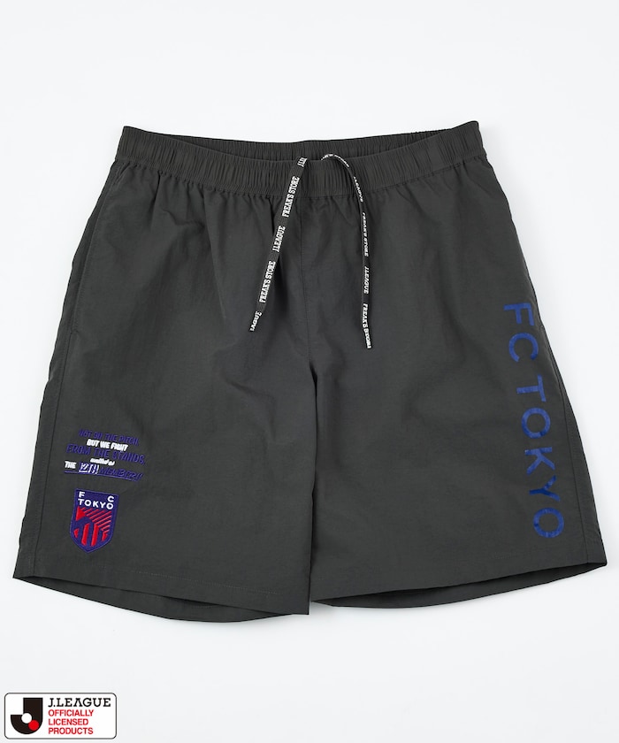 【5月15日 12:00販売開始】J.LEAGUE × FREAK'S STORE 別注 SUPPORTERS NYLON SHORTS 【FC東京】