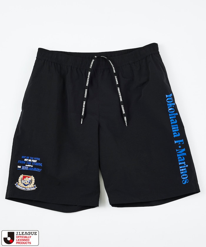 【5月15日 12:00販売開始】J.LEAGUE × FREAK'S STORE 別注 SUPPORTERS NYLON SHORTS 【横浜 F・マリノス】