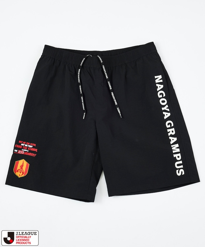 【5月15日 12:00販売開始】J.LEAGUE × FREAK'S STORE 別注 SUPPORTERS NYLON SHORTS 【名古屋グランパス】