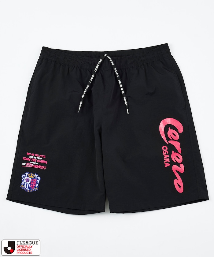 【5月15日 12:00販売開始】J.LEAGUE × FREAK'S STORE 別注 SUPPORTERS NYLON SHORTS 【セレッソ大阪】