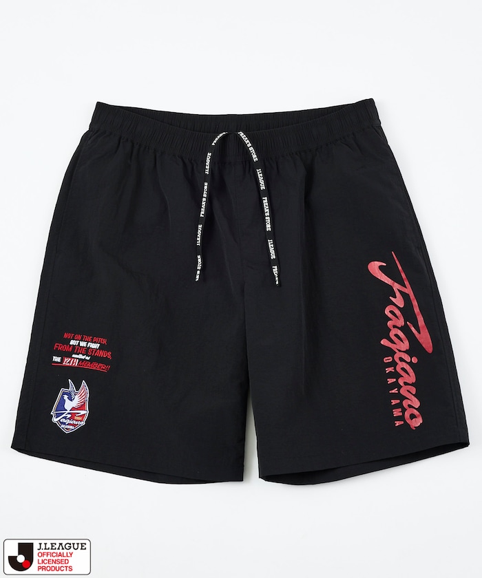 【5月15日 12:00販売開始】J.LEAGUE × FREAK'S STORE 別注 SUPPORTERS NYLON SHORTS 【ファジアーノ岡山】