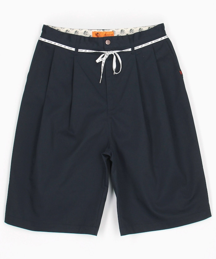 REDKAP バギーショーツ バギーパンツ ブラック L RED KAP/RED KAP × FREAK'S STORE / レッドキャップ別注 2TUCK WIDE