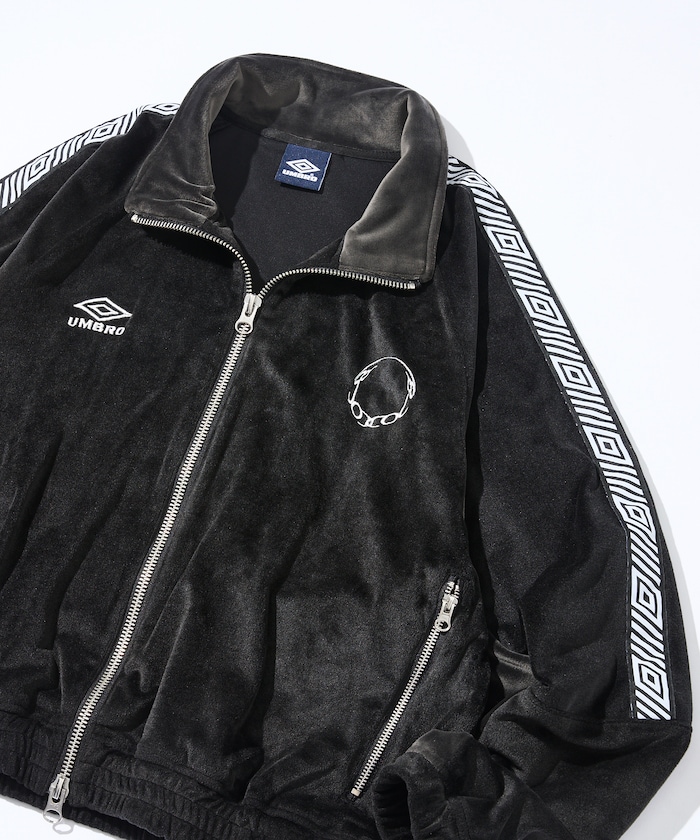 【8月14日 12:00販売開始】UMBRO × ONE OR EIGHT ベロア トラックジャケット
