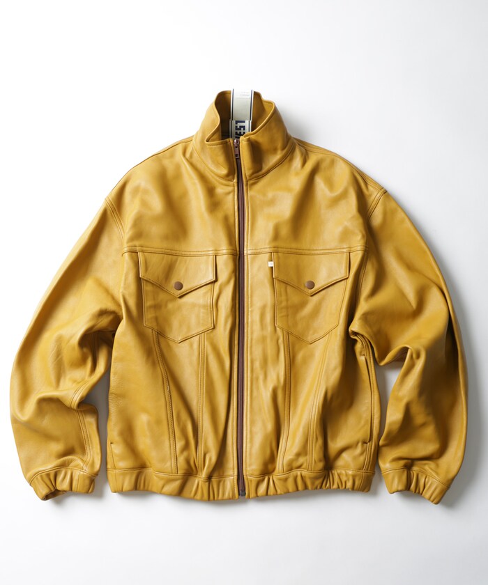 FREAK'S STOREの別注レザートラックジャケット