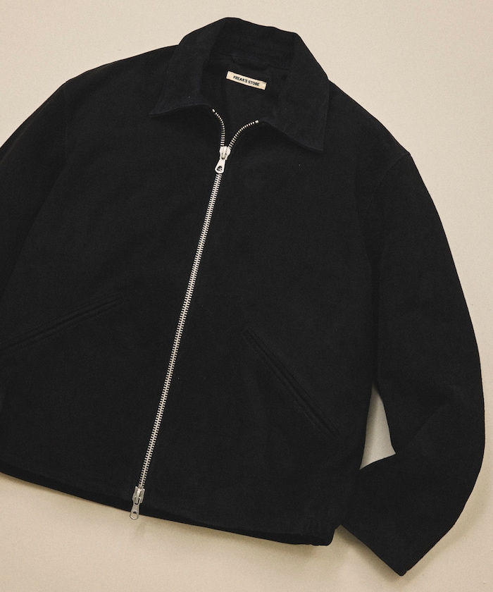 FREAK'S STORE/Goat Leather スエード ミニマル シングルライダース