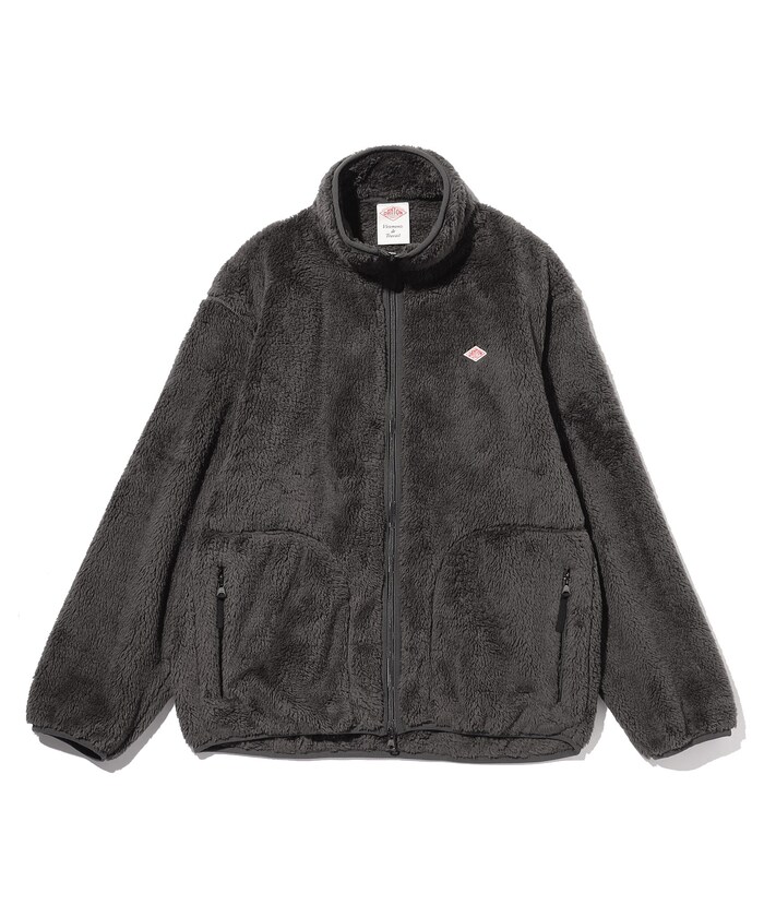 FREAK'S STOREのMEN'S HIGH PILE FLEECE STAND COLLAR ZIP JACKET