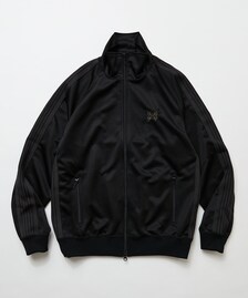 Needles/別注 Track Jacket PolySmooth Black×Purple｜Daytona Park  