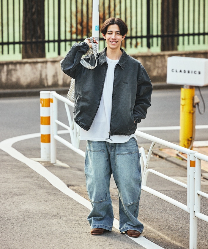 NAUTICA/ガーメントダイ チノツイル ジップブルゾン｜Daytona Park