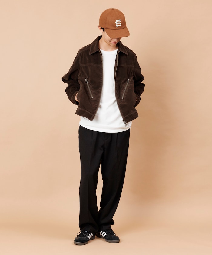 【theory】スウェードレザージャケット　グレージュ　Lサイズ LUXURY BLOUSON Theory [セオリー] 公式通販サイト