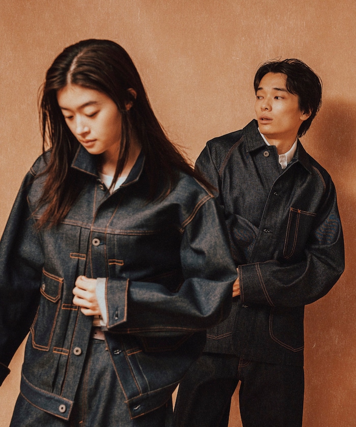 【日本製】JAPAN DENIM TRACKER JACKET
