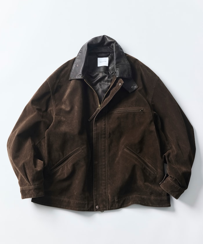 LEATHERETTE WORK JACKET