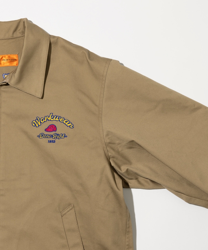 RED KAP/別注 SMU JK-22 Work Zip Embroidery TWILL JACKET｜Daytona 