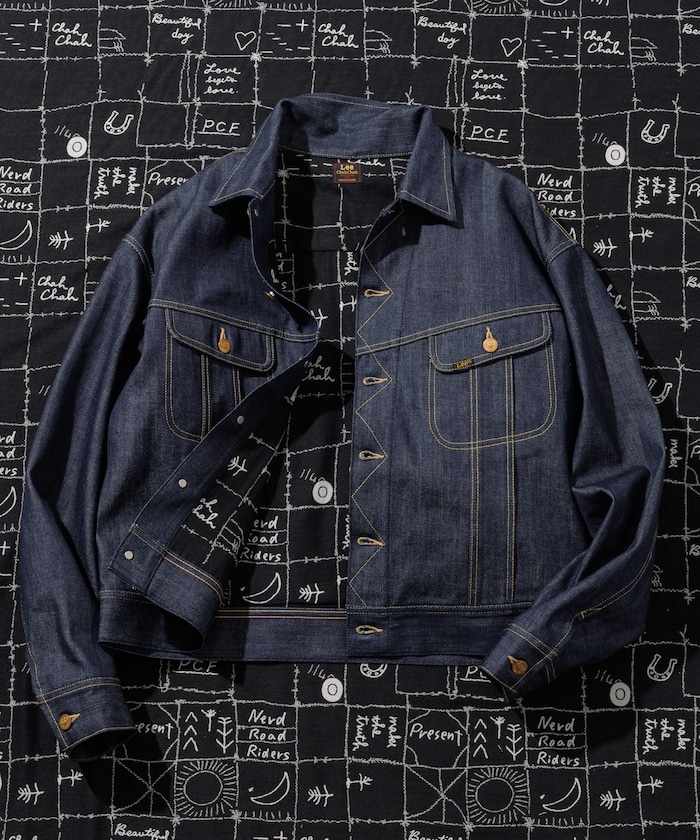 【10月17日12:00発売】別注 Lee × Chah Chah DENIM RIDERS JACKET