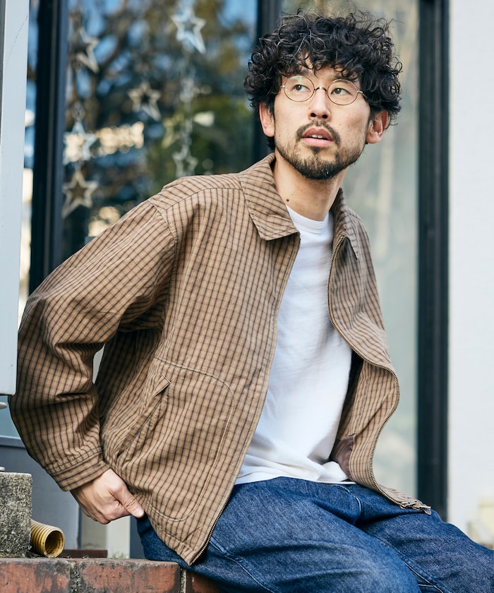 ヴィンテージライク オーバーダイ ドリズラージャケット